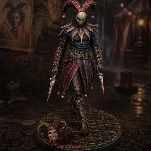 Silent Blade Harlequin - Harlequins of Pain Series