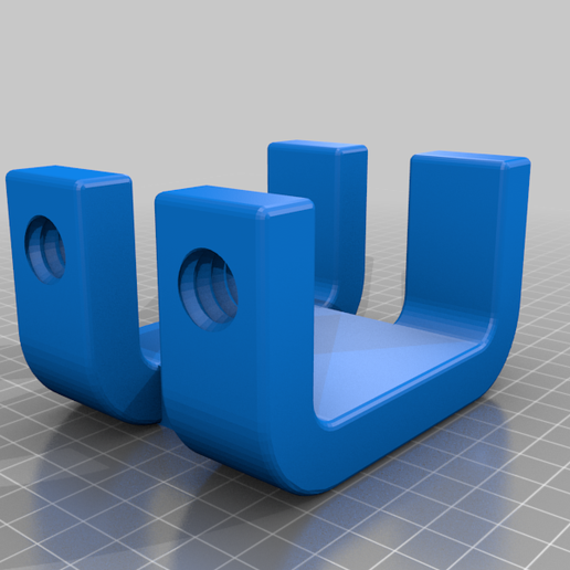Super double clamp - 3D model önizlemesi