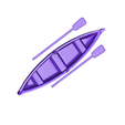 boat kayak.png Archivo STL gratuito Boat・Objeto imprimible en 3D para descargar, 3DBuilder