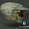 10006-3.jpg Halo Mk V Helmet - 3D Print Files