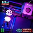 Dan-Sopala-Flexi-Factory-Bambu-Panda_03.jpg Free STL file Flexi Factory Bambu Lab Print-in-Place Panda and Stand・Template to download and 3D print