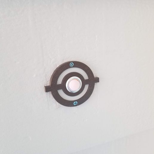 Modern Door Bell accent 3D model