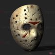 001h.jpg Jason Voorhees Mask - Friday 13th movie 2019 - Horror Halloween Mask 3D print model