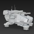 3D-Printable-Iron-Oath-‘Goliath’-Heavy-Assault-Tan-4.jpg 3D Printable Iron Oath ‘Goliath’ Heavy Assault Tank – Hybrid Track & Hover Behemoth