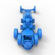 62.jpg Diecast Front engine old school 6 wheeled dragster Version 2 Scale 1:25