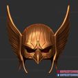 Hawkman_helmet_3d_print_model-02.jpg Hawkman Cosplay - Hawkman Helmet DC Comics - Black Adam Movie