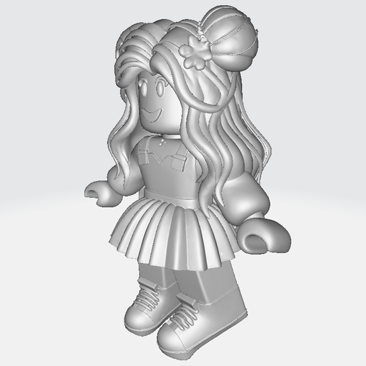 Miniature Game Roblox - Girl Top Model #14 - Cults3D 3D Model | 3Drop