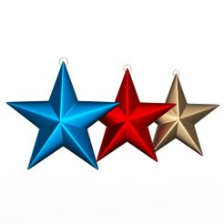 Star-Ornament-1.jpg 3D file Star Ornament・3D printing design to download