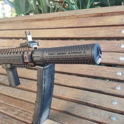 WhatsApp-Image-2023-09-13-at-10.03.50-2.jpeg STL file Knight's Armament KAC QDC Suppressor (Airsoft)・Template to download and 3D print