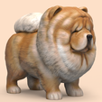 cc02.png Cute Chow Chow STL and VRML
