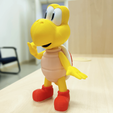 Capture d’écran 2018-05-14 à 12.24.13.png Free STL file Koopa troopa red (Hang Loose pose) from Mario games - Multi-color・3D printable design to download