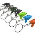 Alien_Blaster_Keychain_1.3212.jpg Llavero - Alien Blaster - Fallout - Modelo 3d imprimible - Archivos STL