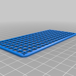 Grille_2.png Archivo STL gratis Rejilla lateral 1/8 escala Jeep de 3dsets・Diseño de impresora 3D para descargar