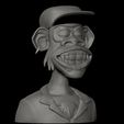 perfil.jpg Bored Ape Yacht Club NFT - monkey - 3D Printing Model