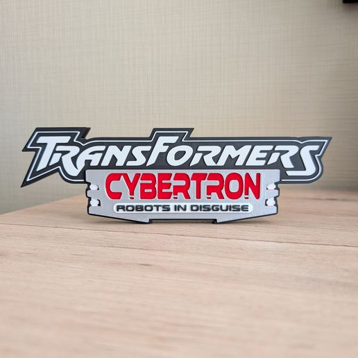 Transformers Cybertron logo design Fanart