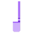Ejector curved.stl Lee Breech Lock Reloader C Press automatic case ejector (left side version case kicker)
