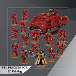 4.png 3D file MINIATURE PROXY - 133 - 3D PRINTABLE STL FILES AT40K SCALE・Model to download and 3D print