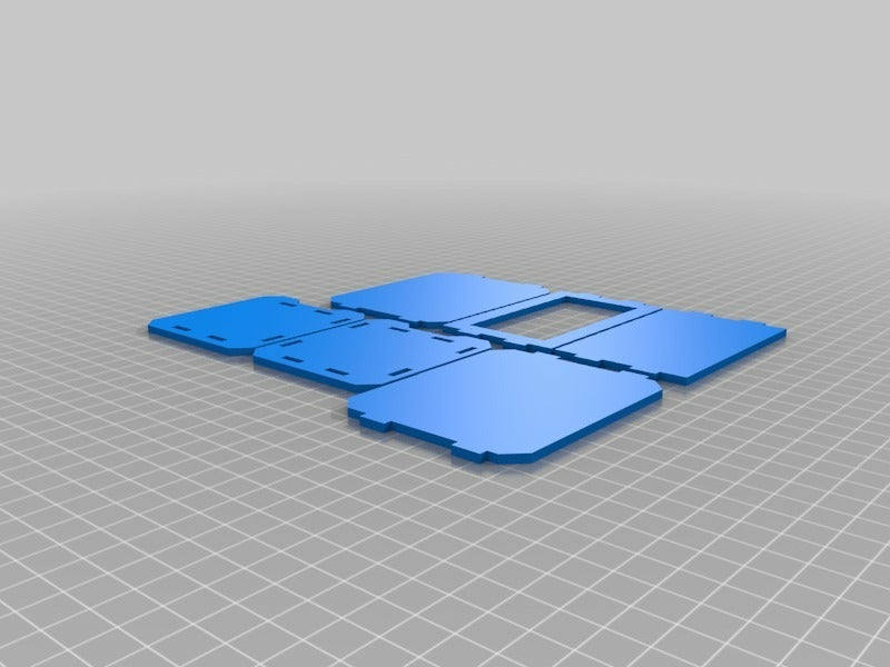 Download free STL file Makerbot Lasercut 3D Printer Miniature • 3D