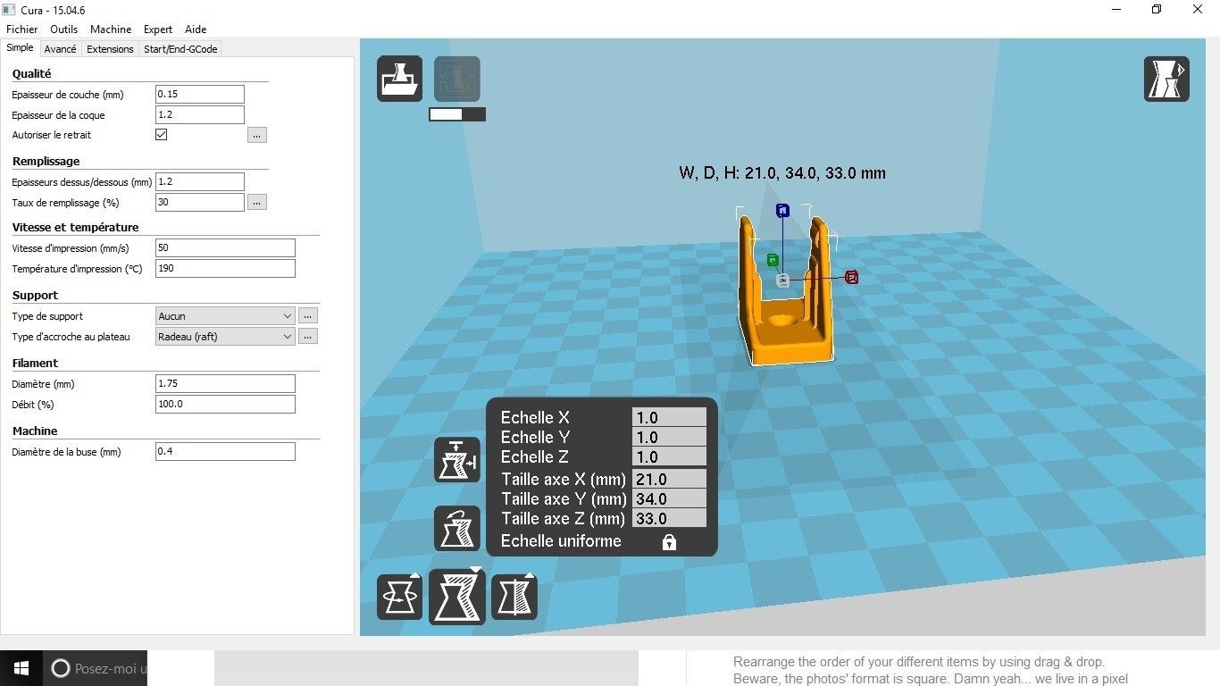 accroche manivelle.jpg Fichier STL gratuit Crochet manivelle・Plan pour imprimante 3D à télécharger, robroy
