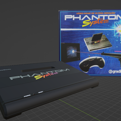 Console_01.png STL file Console Phantom System Gradiente brazilian clone NES・3D printer design to download