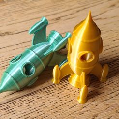 20230520_134119.jpg Fichier STL gratuit Rocky The Small Rocket Ship Calibration Test Settings Not a Benchy or Cube (en anglais)・Modèle imprimable en 3D à télécharger