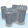 3.png Бесплатный STL файл Middle Eastern Castle - Age Of Empires 2・Модель 3D-принтера для загрузки
