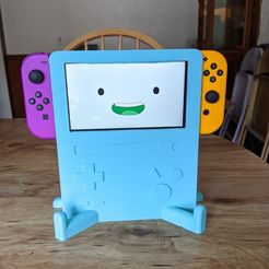 PXL_20210107_183553366.jpg STL file Adventure Time BMO Switch and Switch Lite Stand・3D printable model to download, Bnackus