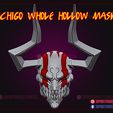 Bleach_Ichigo_whole_hollow_mask_3d_print_model_01.jpg Bleach Ichigo Whole Hollow Mask