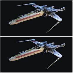4CE543CE-58B3-4C51-9E6F-B5F2039C4CBB.jpeg Fichier STL Star Wars X-Wing・Objet pour imprimante 3D à télécharger