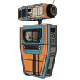 Pip.MKIII.2__01.jpg Pip Droid and Head Docking Station from Star Wars: The Acolyte (3D Print STL)