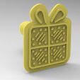 untitled.83.jpg Christmas Cookie Cutters with Stamp - Shape 10