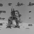Allparts.png Heavy walker "Sentinel" . Inquisition variant.