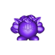 kirby alolan vulpix.stl Kirby Alolan Vulpix - Pokemon