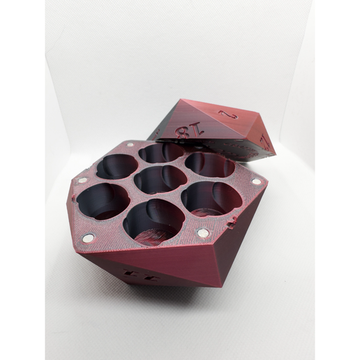 🎲 D&D Dice Box・ STL File for ・Cults