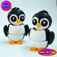 f.jpg PRINT IN PLACE CUTE FLEXI TINY PENGUIN