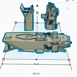 aal.png Archivo STL gratis Primer Orden AAL (escala de legión de la Guerra de las Galaxias)・Diseño de impresora 3D para descargar