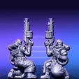 greenpostapoSolo1.jpg Scandalously Huge Postapocalypse Scavenger Force Builder! (10 minis - 256 bits)