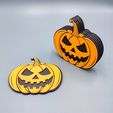 halloween-coaster-3-4-03.jpg Magnetic Halloween Jack-o'-lantern Coaster Set