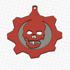 Boule-GOW-v3.png Christmas bauble / Gear of War pendant