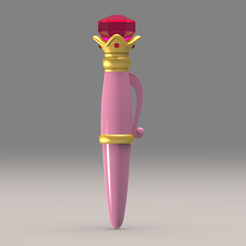 disguise_pen_original.png 3D file Sailor Moon - Disguise Pen - Original Series version・3D print object to download