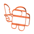 impostor-cuchillo.png Set Cookie Cutters Among Us x7