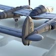 12.jpg Lockheed P-38 '' Lightning '' - WW2 USA US Army American United States Air Force USAF Flames of War Bolt Action 15mm 20mm 25mm 28mm 32mm