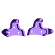Foxeer caeser 5 arm back pair.stl Foxeer Caesar racing drone TPU Kit