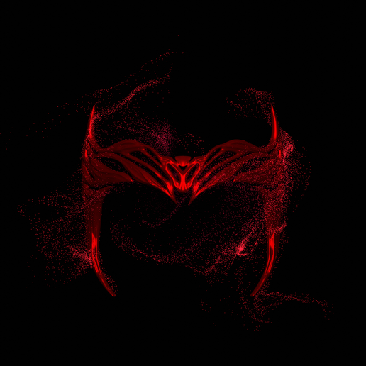 Archivo STL Scarlet Witch crown/tiara 🧙‍♀️ ・Plan imprimible en 3D para