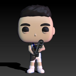 🏀 Manu Ginobili funko doll・ OBJ File for ・Cults