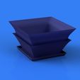 Lilly-Square.jpg LILLY ABSTRACT FLOWER POT /  PLANTER SERIES