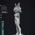 rabbit-hole-3.jpg Rabbit Hole - Fan Art - 3d Printable Model Free 3D print model