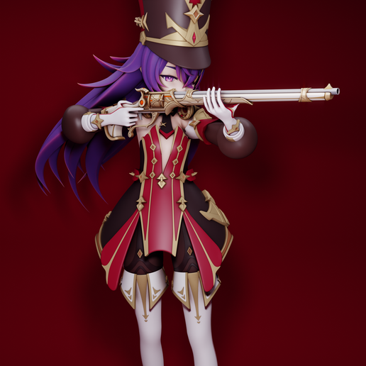 ♀️ Chevreuse | Genshin Impact・ 3D File for 3D printing・Cults