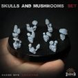 Photo-3.jpg Skulls and mushrooms - Basing Bits