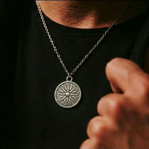 Vergina Sun Star Pendant